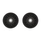 Qty 2: Flat Idler Pulley Fits John Deere Replaces AM115459