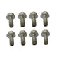 8 Pack Spindle Bolts Fits Cub Cadet MTD Troy-Bilt 710-1260A Fits Toro 112-0395