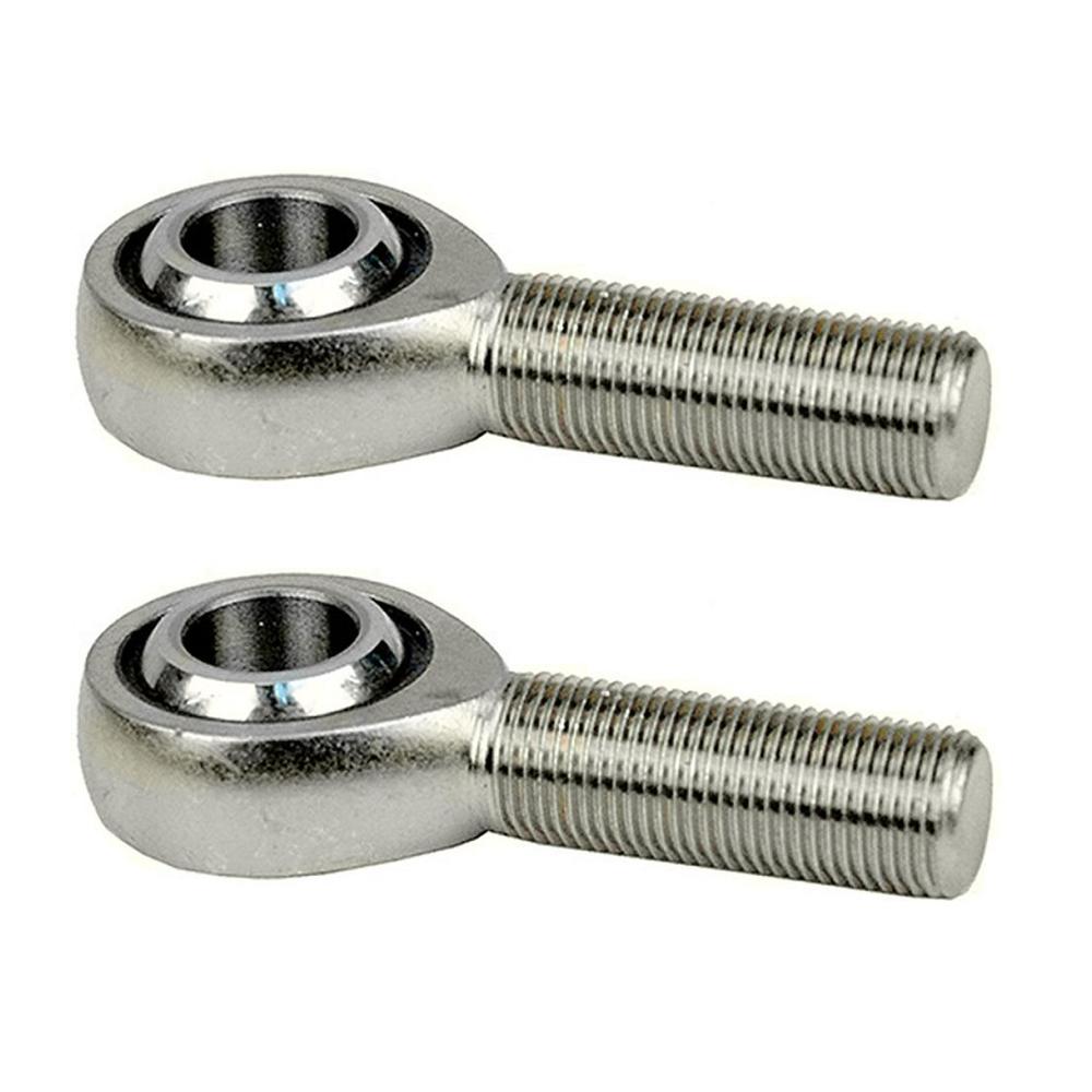 Qty 2: 18 Male Rod End Fits Bobcat Replaces 2188142-01