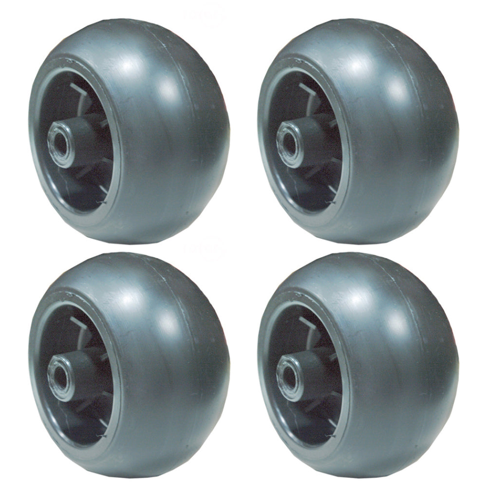 (4) Deck Wheels Fits John Deere Mower Z810 Z820 Z830 Z910 Z920 Z930 Z950