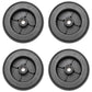Qty 4: Deck Wheel - 5" x 2-3/4" Fits Gravely Replaces 092537
