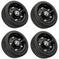 59008700 4 PK Finish Mower Wheels 8x3.5" Bore Fits Caroni TC480 TC590 TC910