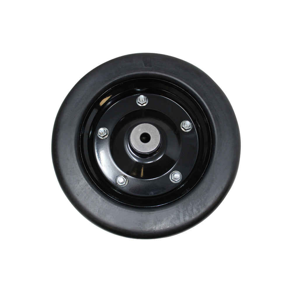 10"x 3.25" Solid Molded Ttire Finish Mower Wheel Fits 1/2" Axle