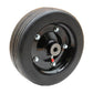10" x 3.25" Finish Mower Wheel Solid Molded Tire W/ Bushings - Fits 5/8" Axle