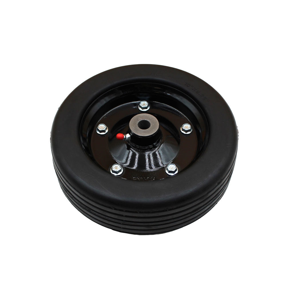 10"X 3.25" Finish Mower Wheel/Solid Molded Tire- Fits 5/8" Axle Befco 000-6923y