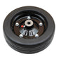 One Bush Hog Solid Finish Mower Wheel 10" x 3.25" Replaces 87750