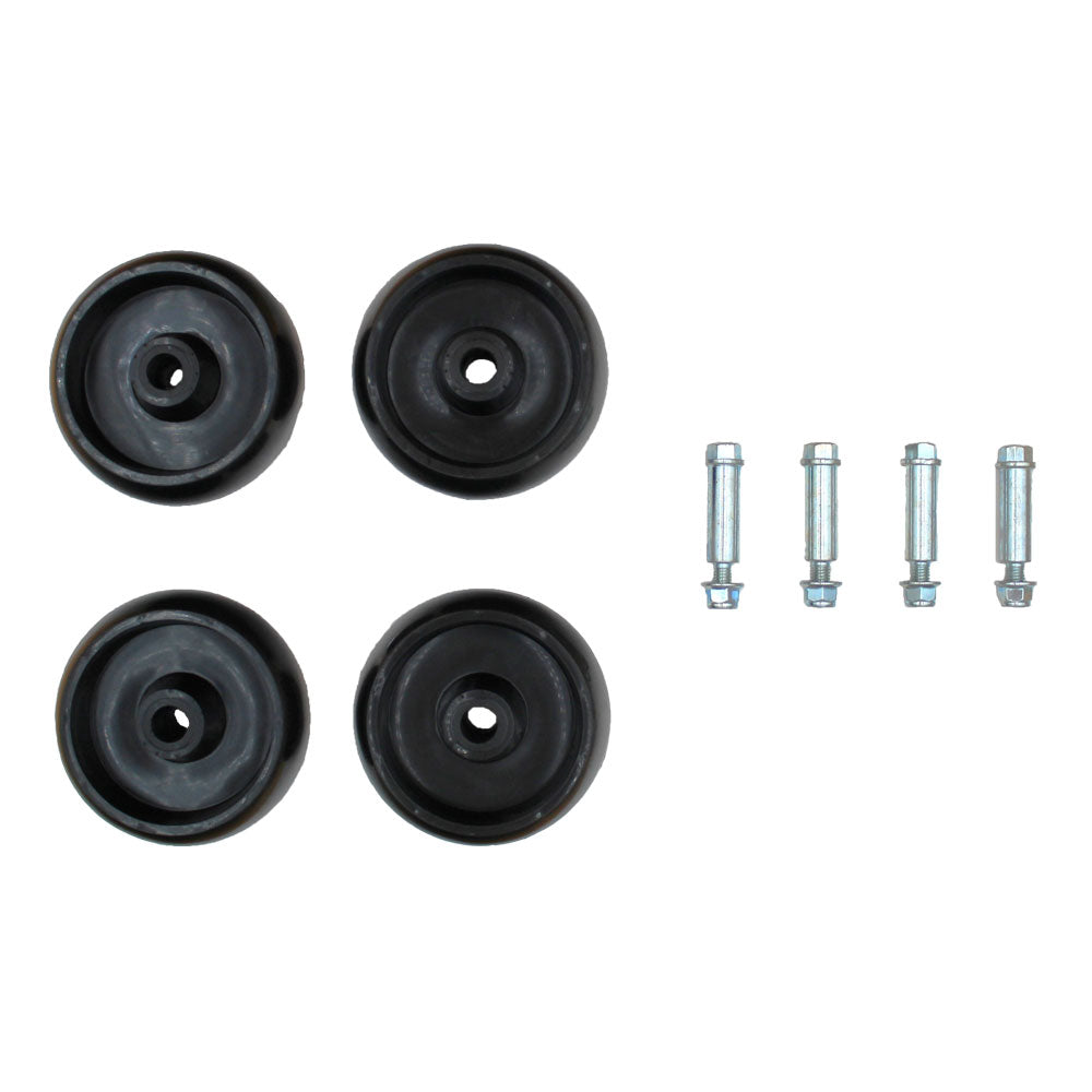 (Pack of 4) Deck Wheels Fits Husqvarna 532133957, 532174873, 539107610 Heavy