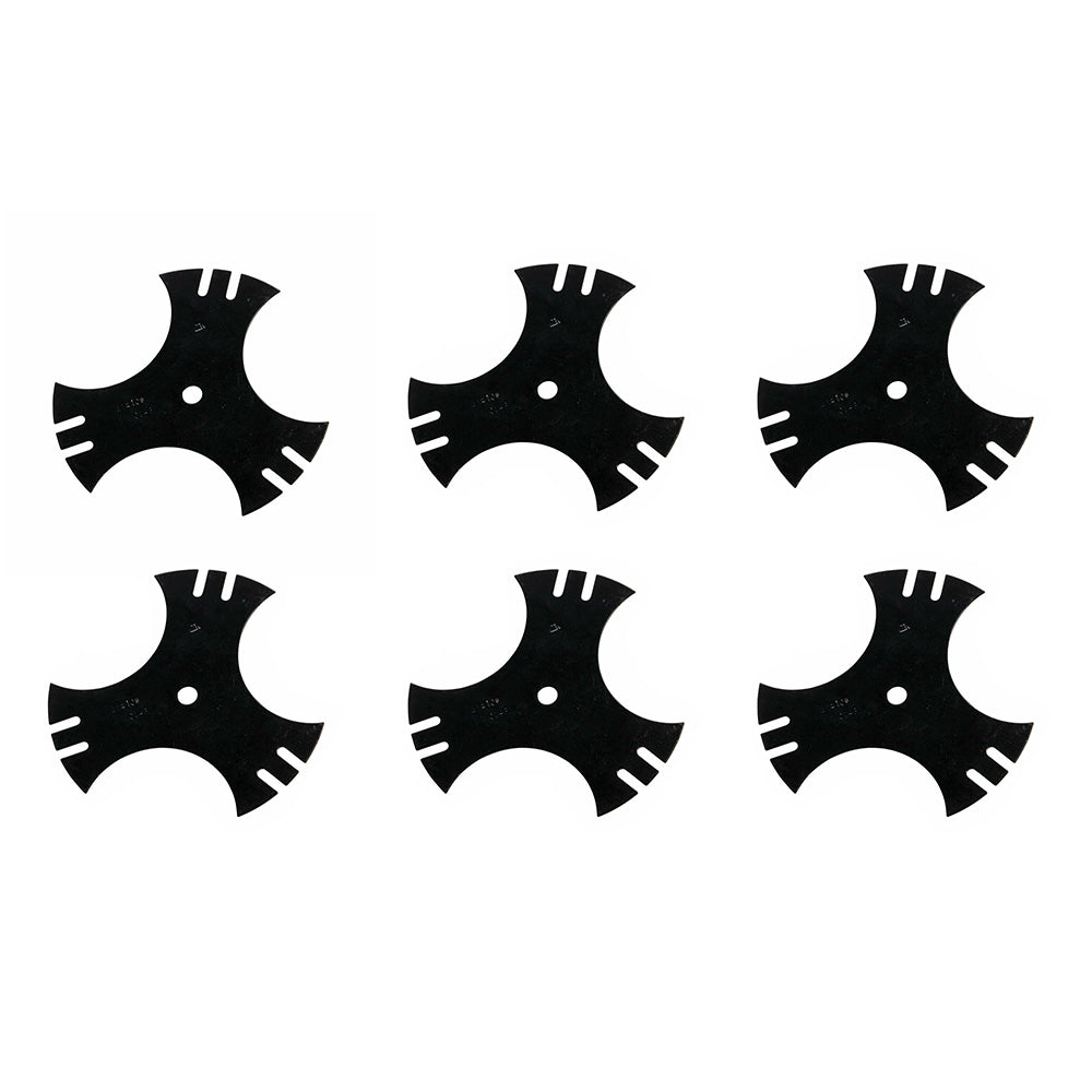 Qty 6: Tri Point Edger Blade Fits Craftsman Replaces 781-0748