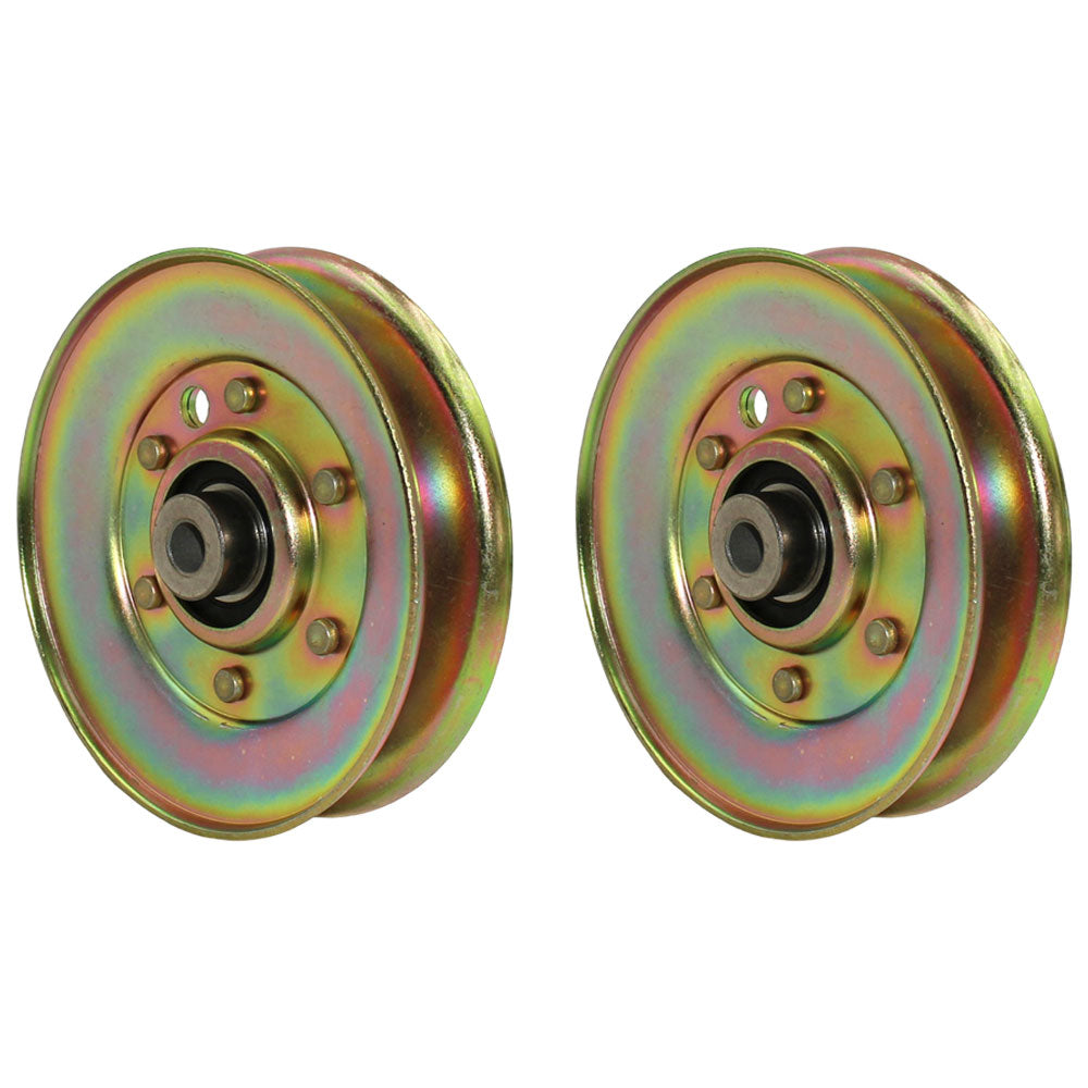 2pk V-Idler Pulley Fits Husqvarna 532193195 Fits AYP 175080 181775 184058 189993