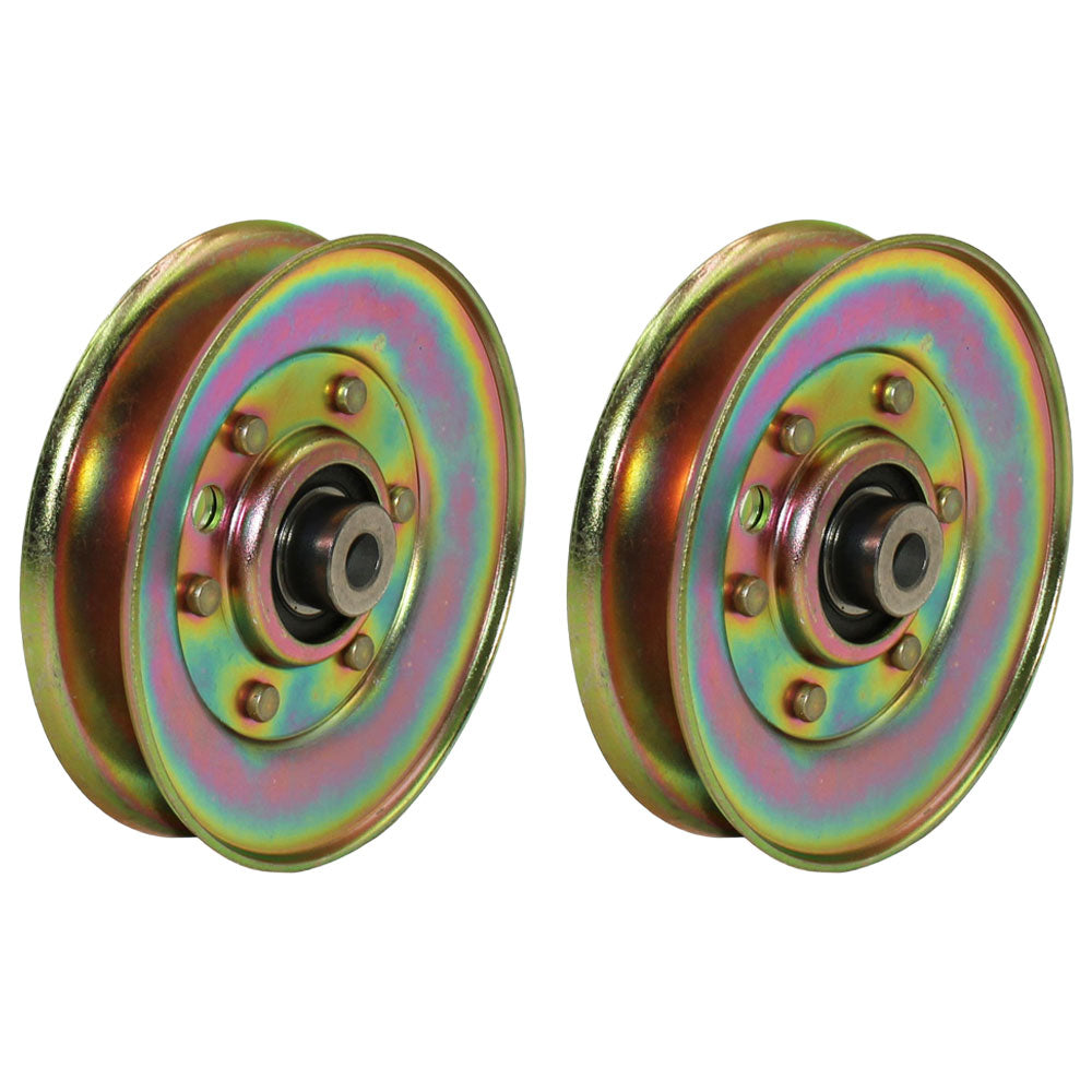 2pk V-Idler Pulley Fits Husqvarna 532193195 Fits AYP 175080 181775 184058 189993