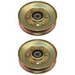 Qty. 2: Idler Pulley
 Fits CRAFTSMAN Replaces 175080