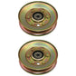 (2) V Idler Pulley 532193195 Fits Husqvarna GTH 2350 GTH 2548 YTH 1848 XP