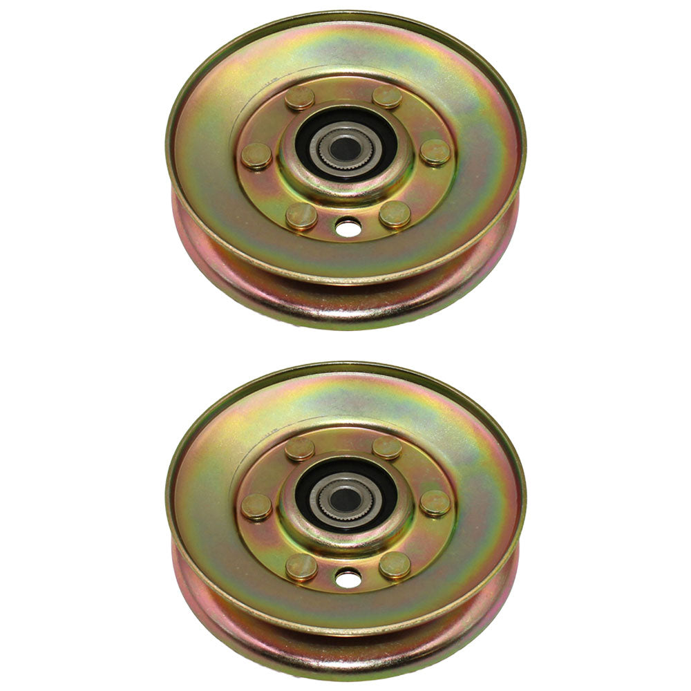 (2) V Idler Pulley 532193195 Fits Husqvarna GTH 2350 GTH 2548 YTH 1848 XP