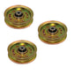 Qty 3: Flat Idler Pulley Fits Jonsered Replaces 532175820