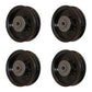 Qty 4: Flat Idler Pulley Fits Husqvarna Replaces 196104