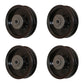 Qty 4: Flat Idler Pulley Fits Poulan Replaces LAO78-0008_x4