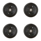 Qty 4: Flat Idler Pulley Fits Husqvarna Replaces 196104