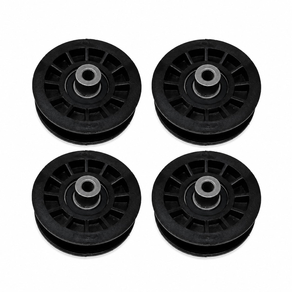 Qty. 4: Flat Idler Pulleys Fits Snapper Replaces 705080