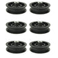 Qty 6: Flat Idler Pulley Fits Snapper Replaces 705080