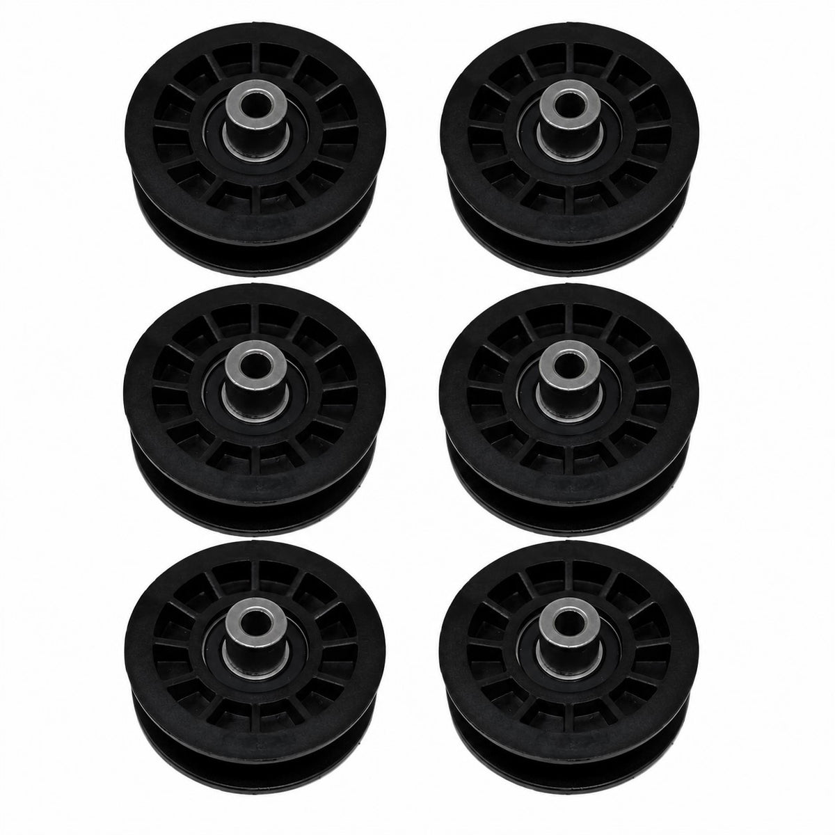 6PK Flat Idler Fits Husqvarna 532194327