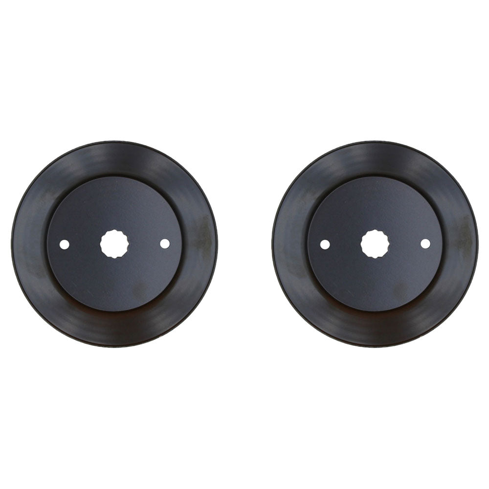 Qty 2: Steel Deck Pulley Fits Husqvarna Replaces 532129207
