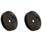 Qty 2: Steel Deck Pulley Fits Husqvarna Replaces 532129207