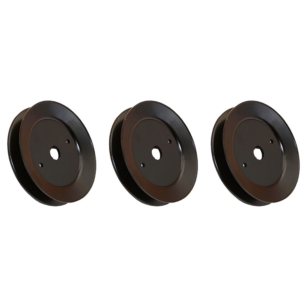 Qty 3: Steel Deck Pulley Fits Husqvarna Replaces 532129207