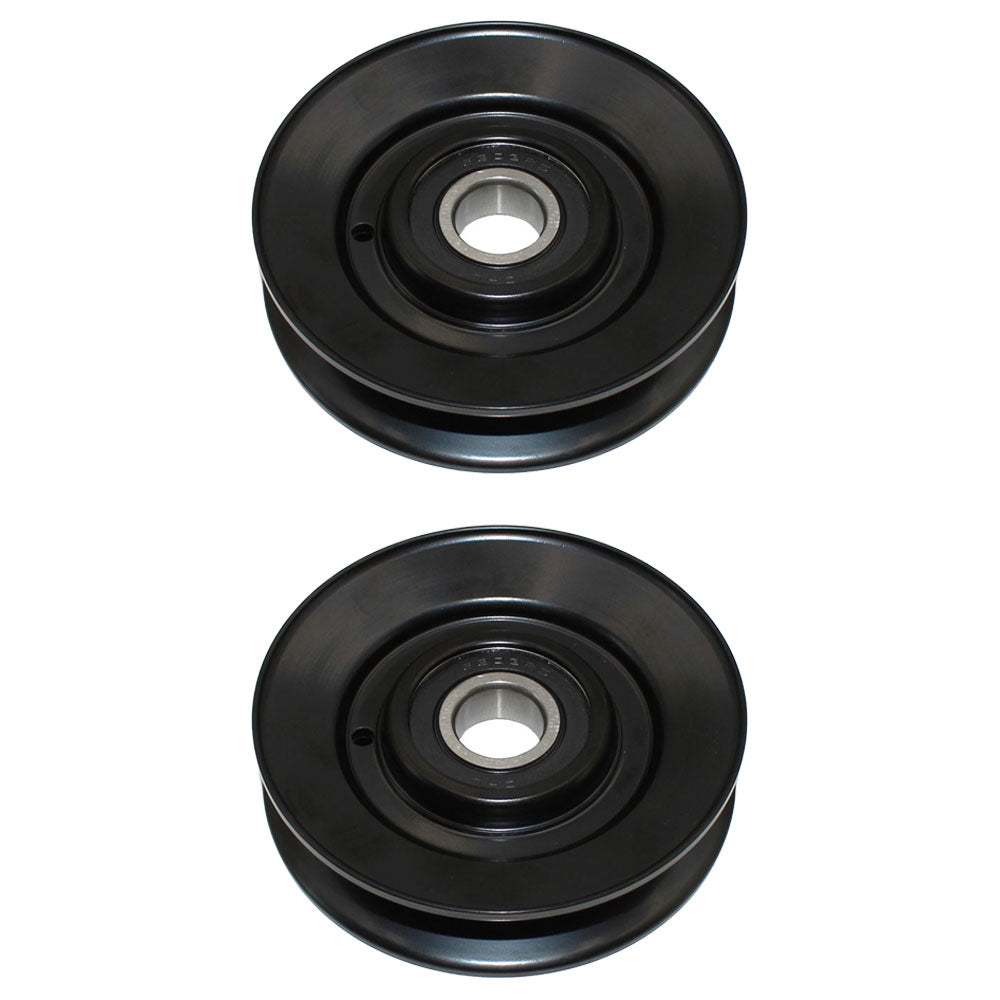 Qty. 2: V-Idler Pulley
 Fits John Deere Replaces AM118447