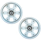 2 Flat Idler Pulleys
 Fits Exmark Replaces 116-4668