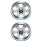 2 Flat Idler Pulleys
 Fits Exmark Replaces 116-4668