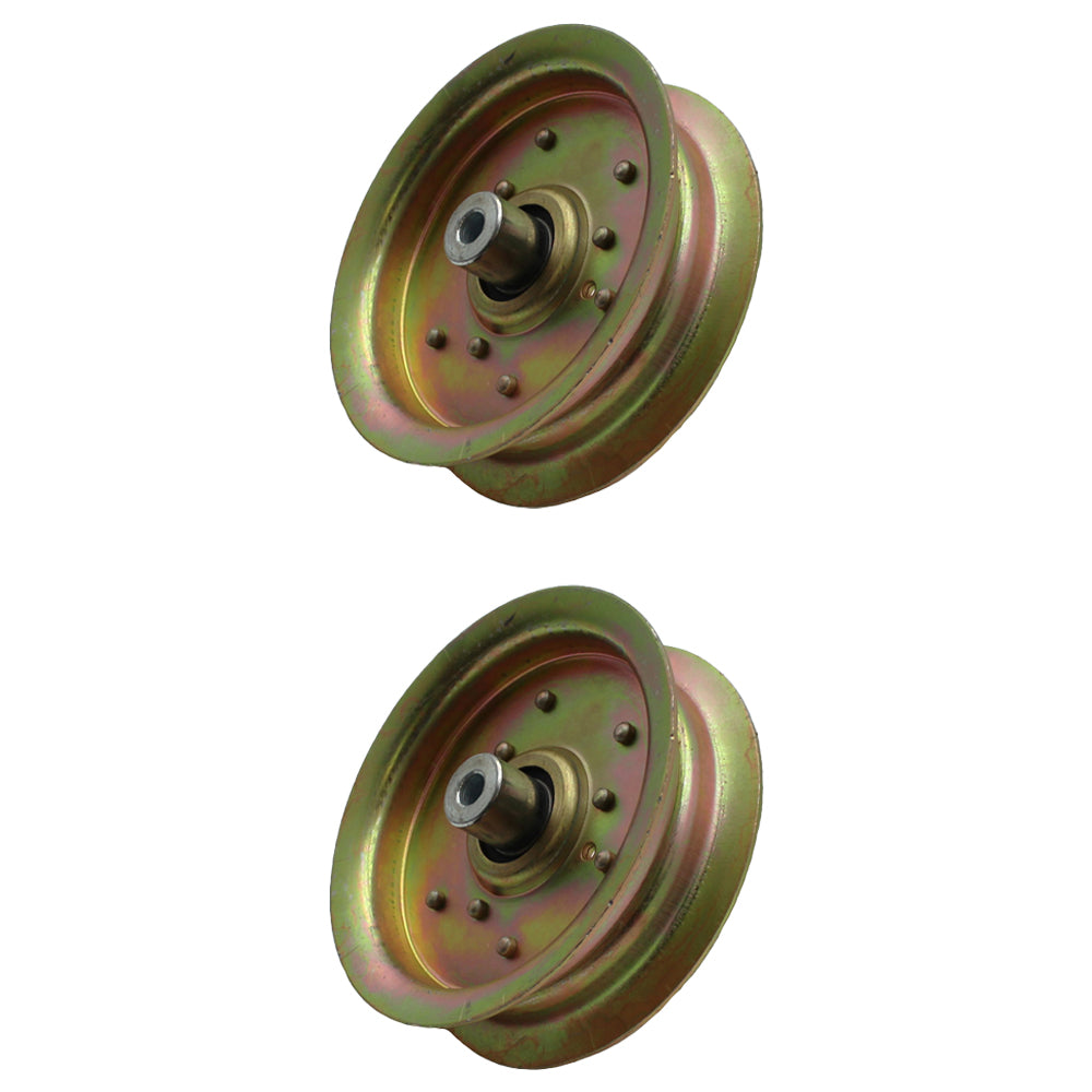Qty (2) Idler Pulleys Fits Sears Replaces 532196106