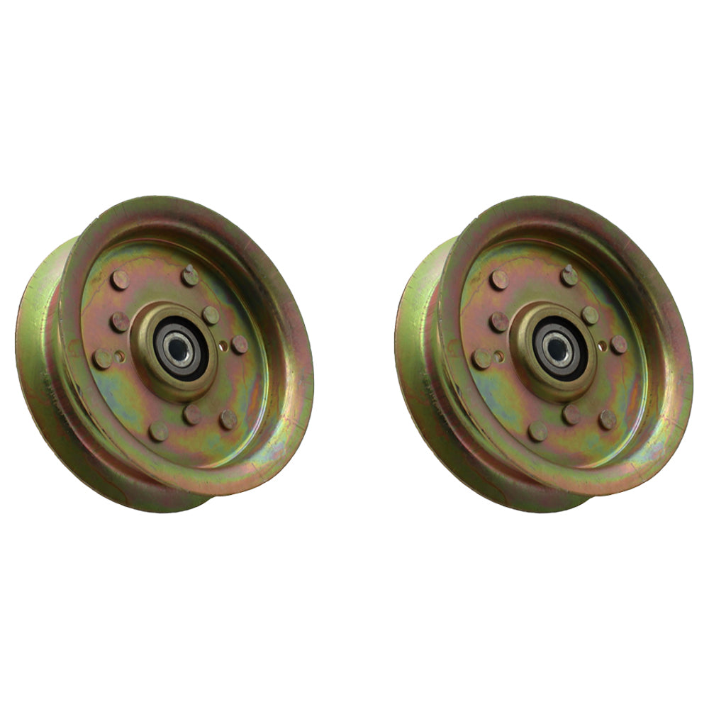 Qty (2) Idler Pulleys Fits Snapper Replaces 705114