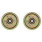 Qty (2) Idler Pulleys Fits Sears Replaces 532196106