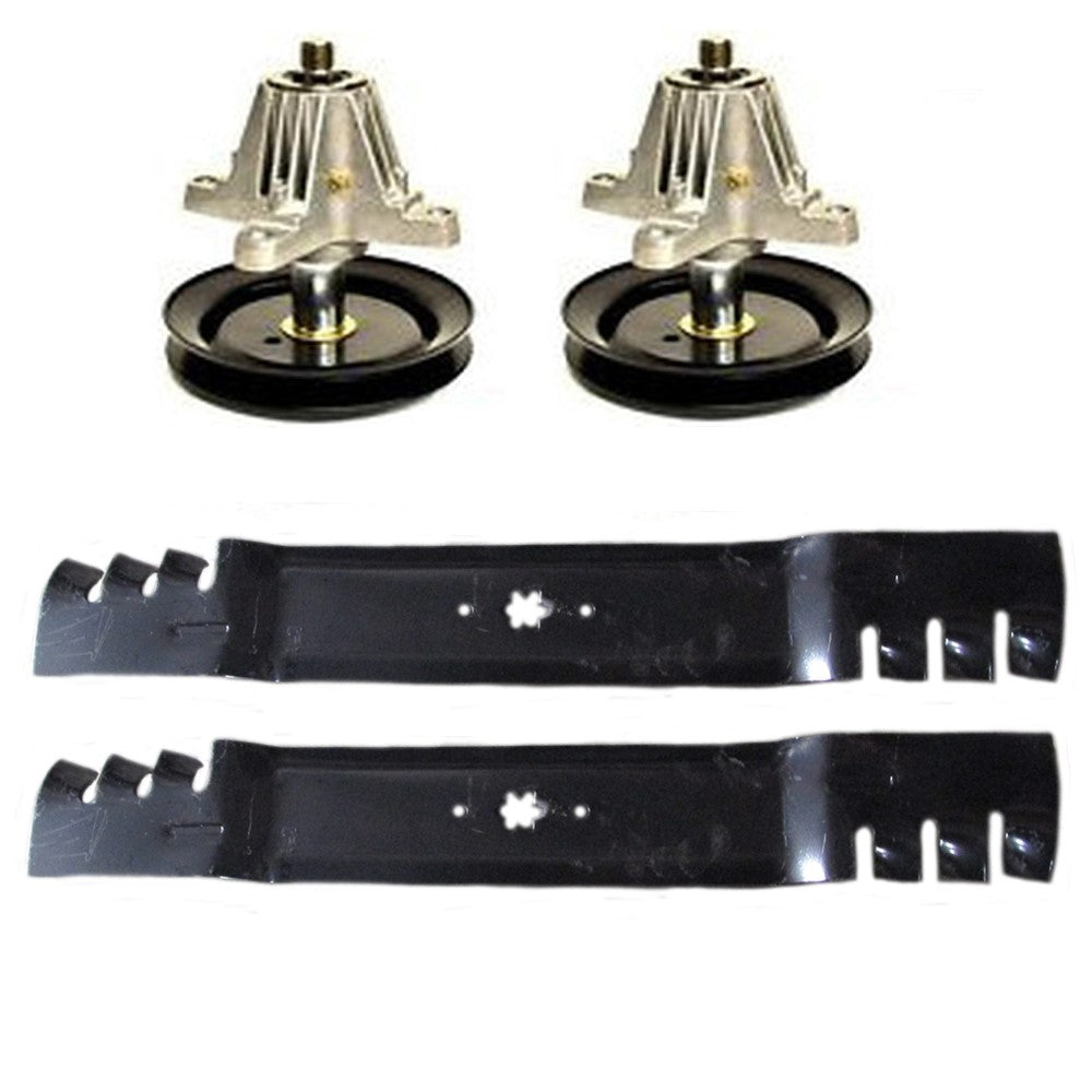 Spindle & Blade Kit Fits MTD Replaces 742-0616