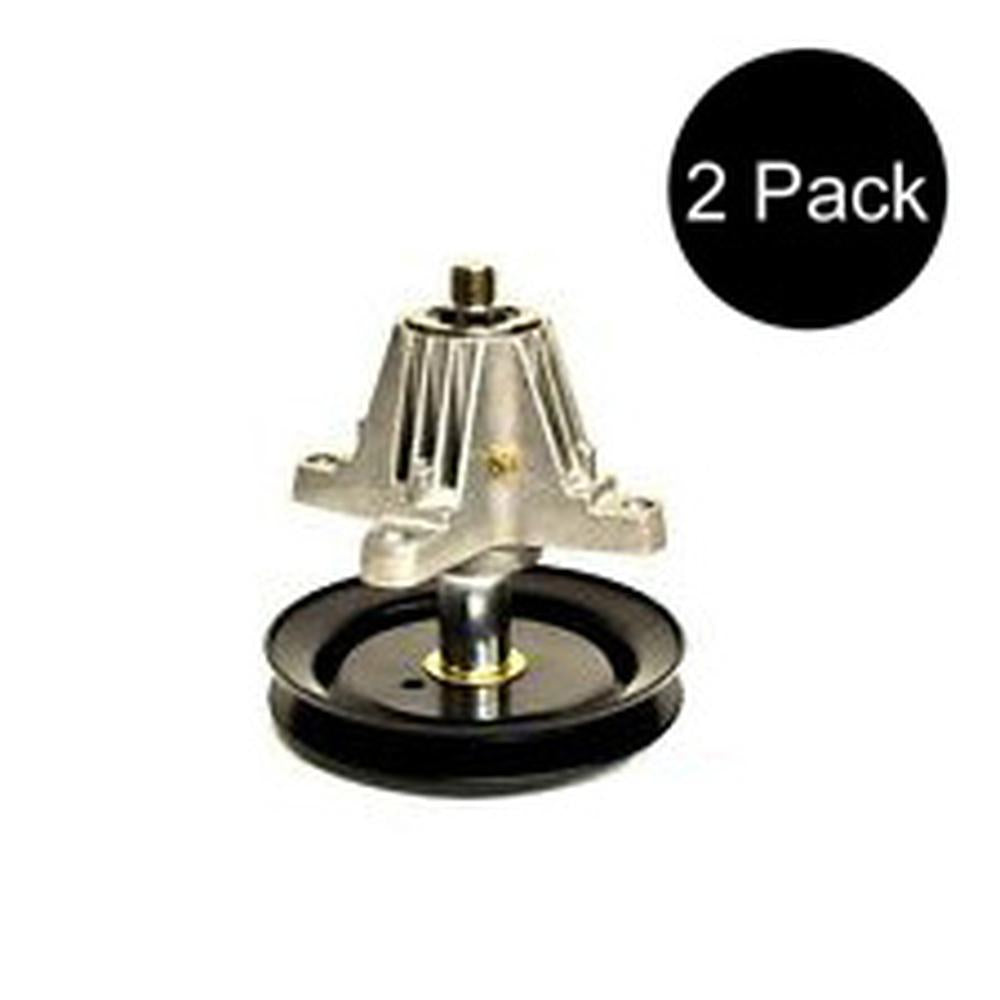 Qty 2: Spindle Assembly
 Fits Troy Bilt Replaces LAS20-0005_x2