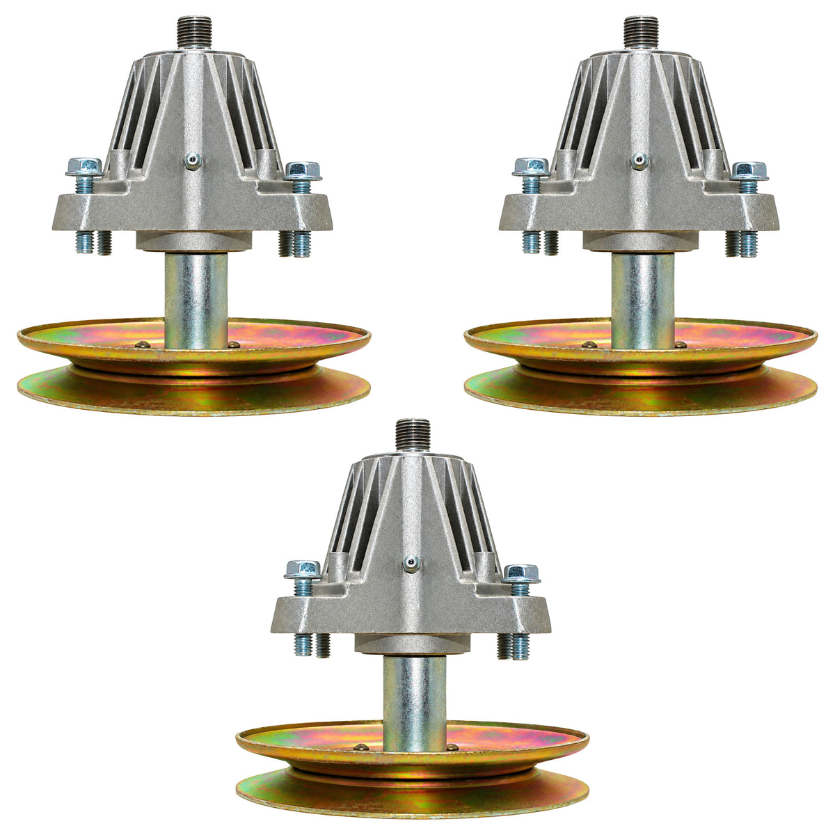 Qty 3: Spindle Assembly  Fits MTD Replaces 618-04822