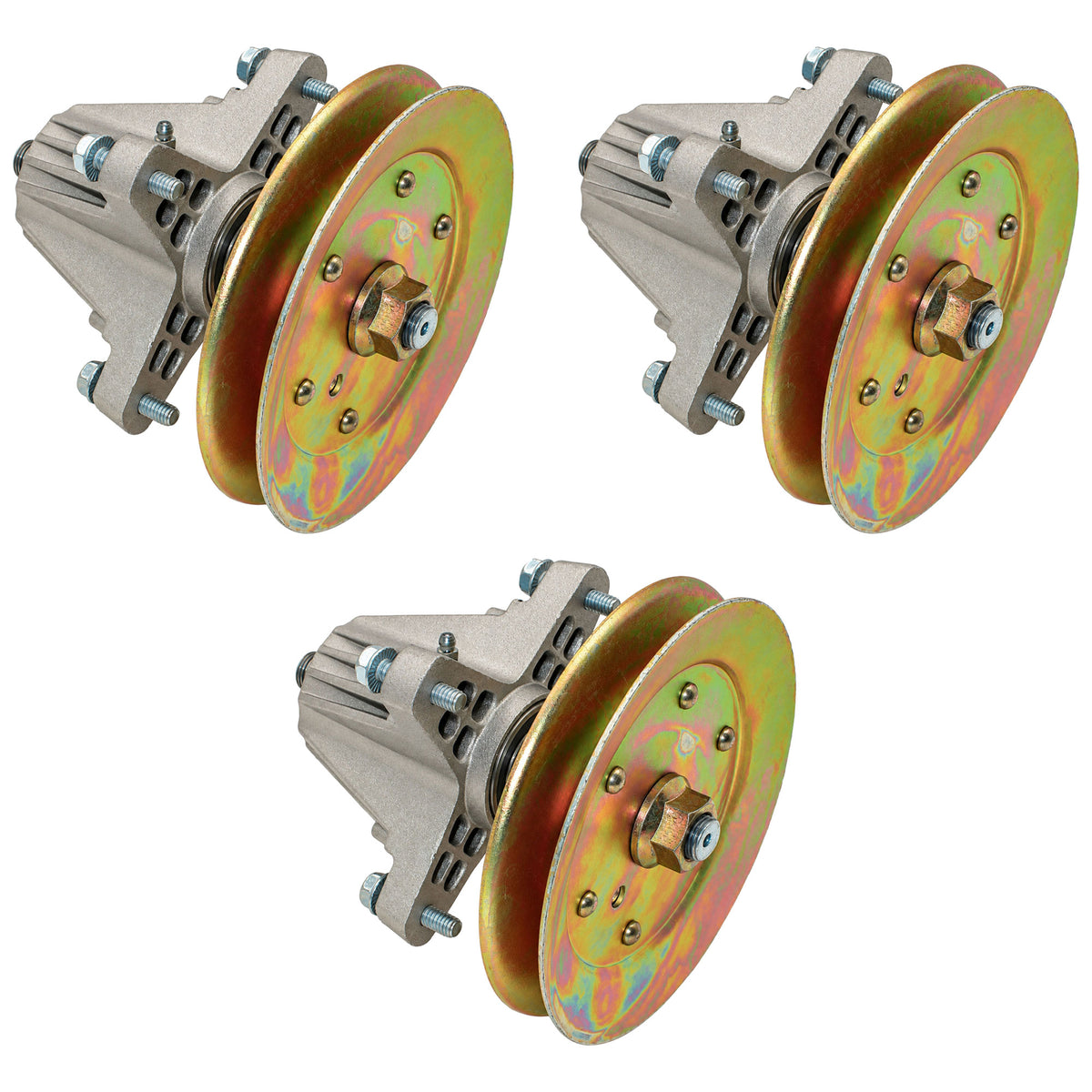Qty 3: Spindle Assembly  Fits MTD Replaces 618-04822