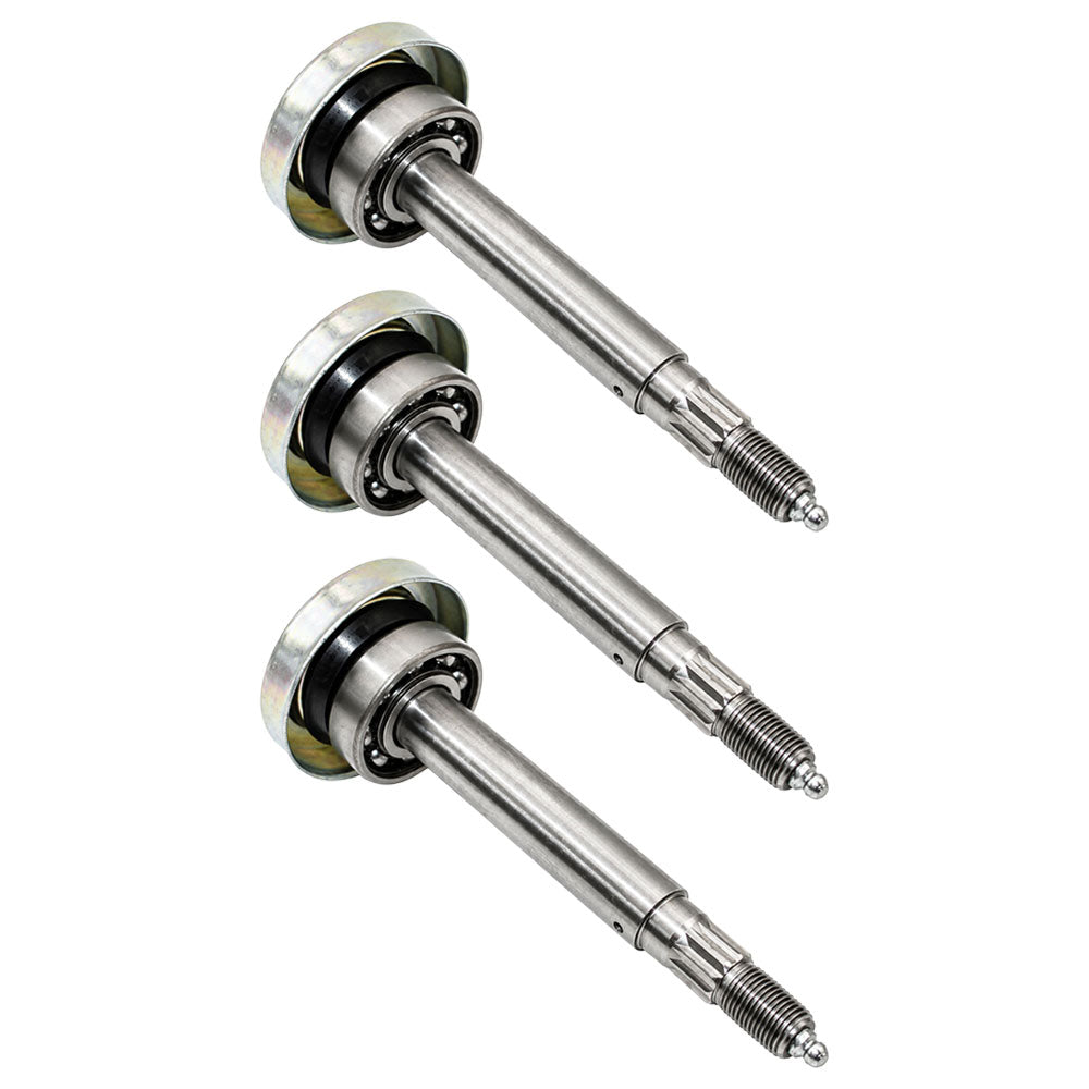 Qty 3: Spindle Shaft
 Fits Dixon Replaces 532187291