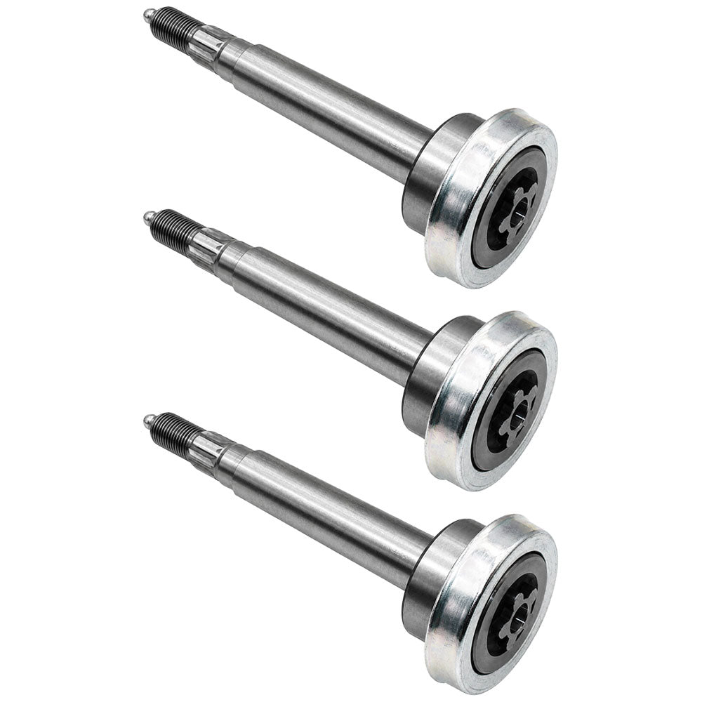 Qty 3: Spindle Shaft
 Fits Mcculloch Replaces 532187291