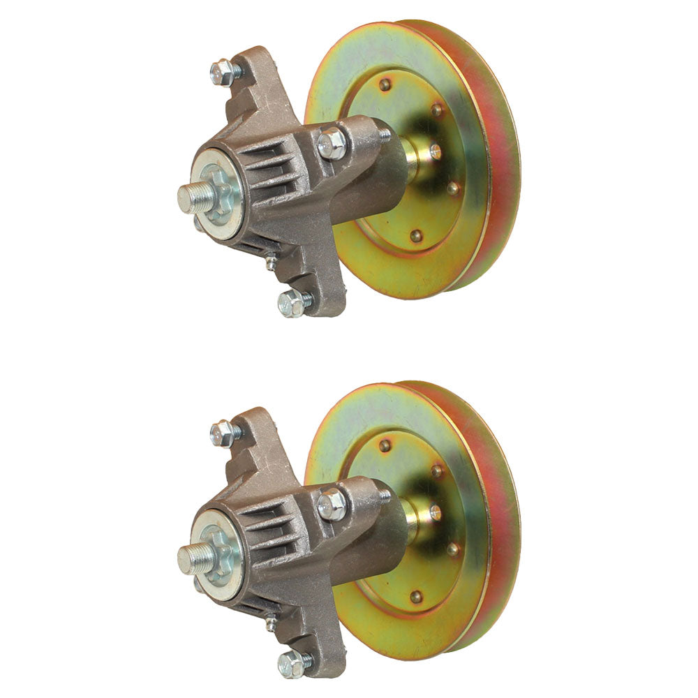 Two Spindle Assembly for Troy-Bilt 42" Deck 918-0624A 918-0624B 618-0624