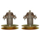 2 Spindle Assembly Pulley for MTD Fits Cub Cadet 618-0624 918-0624 618-0659 918-