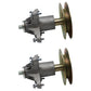 Qty 2: Spindle Assembly
 Fits White Replaces 618-04608