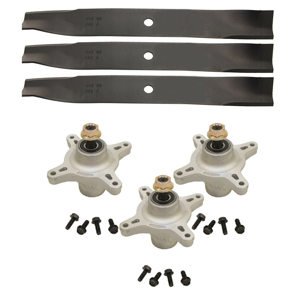 Deck Rebuild Kit Spindles Blades Fits Toro TimeCutter Z5000 Z5020 Z5030