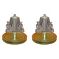 Qty 2: Mower Deck Spindle with Pulley Fits MTD Replaces 618-04636