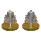 (2) 46" cut Spindle Assemblies w/ Pulleys Fits Cub Cadet: LTX1045 LTX1046