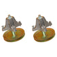 Qty 2: Mower Deck Spindle with Pulley Fits Cub Cadet Replaces 618-04636