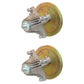 Qty 2: Mower Deck Spindle with Pulley Fits Troy Bilt Replaces 618-04636