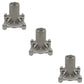 Qty 3: Spindle Housing
 Fits Jonsered Replaces 187281