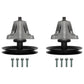 Qty 2: Spindle Assembly Fits MTD Replaces 618-06977