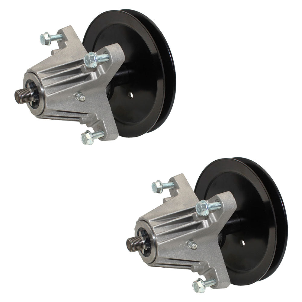 Qty 2: Spindle Assembly Fits MTD Replaces 618-06977